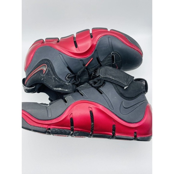 Nike Zoom LeBron 4 IV Black Varsity Crimson Red 314647-002 Mens size 9.5 main image 5
